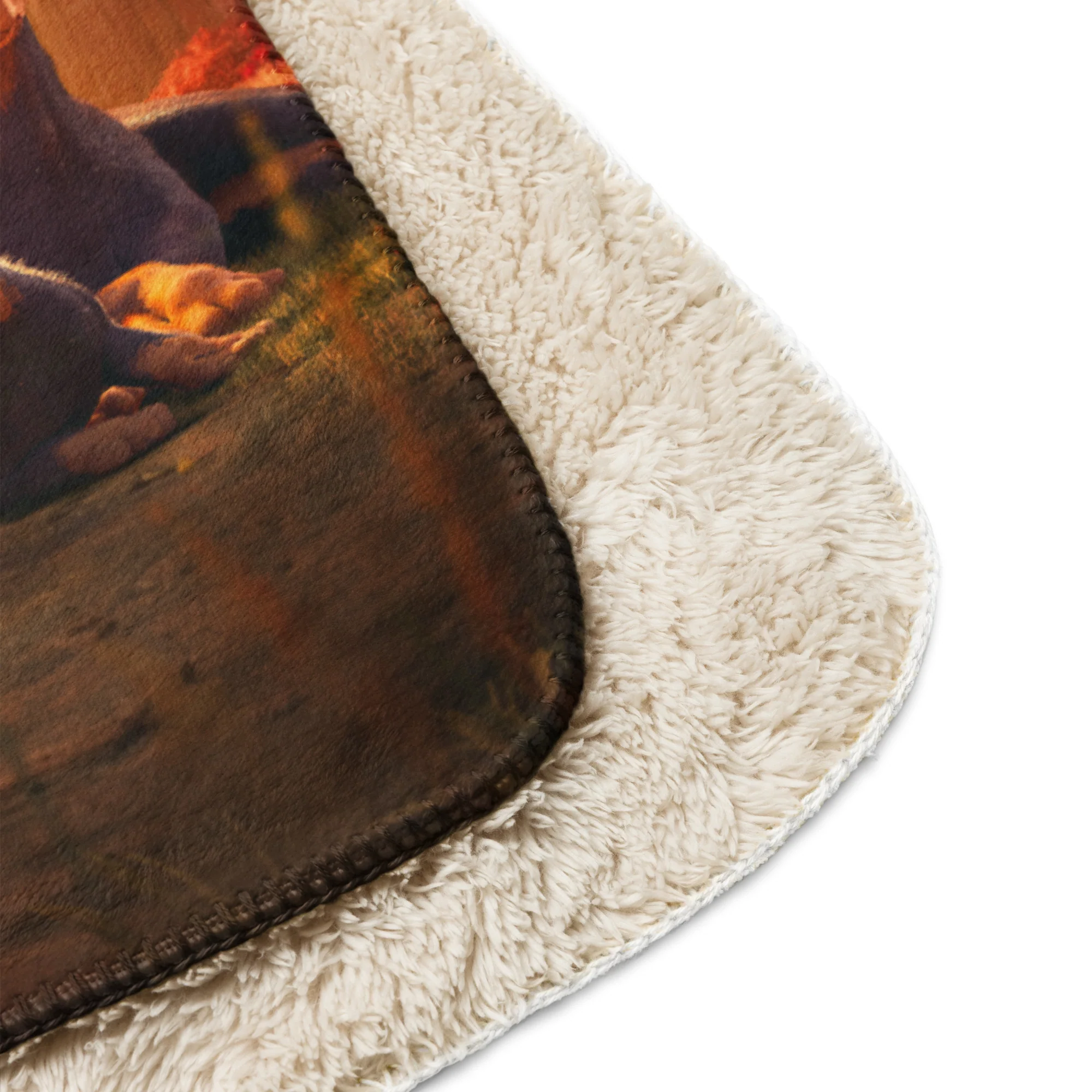 Animal Farm Sherpa Blanket