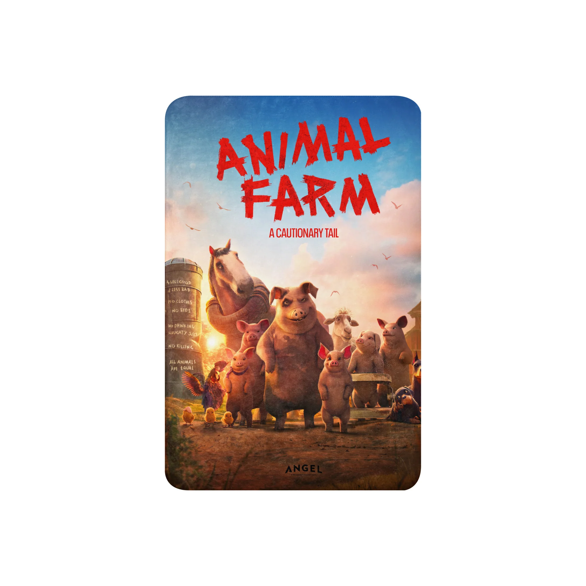 Animal Farm Sherpa Blanket