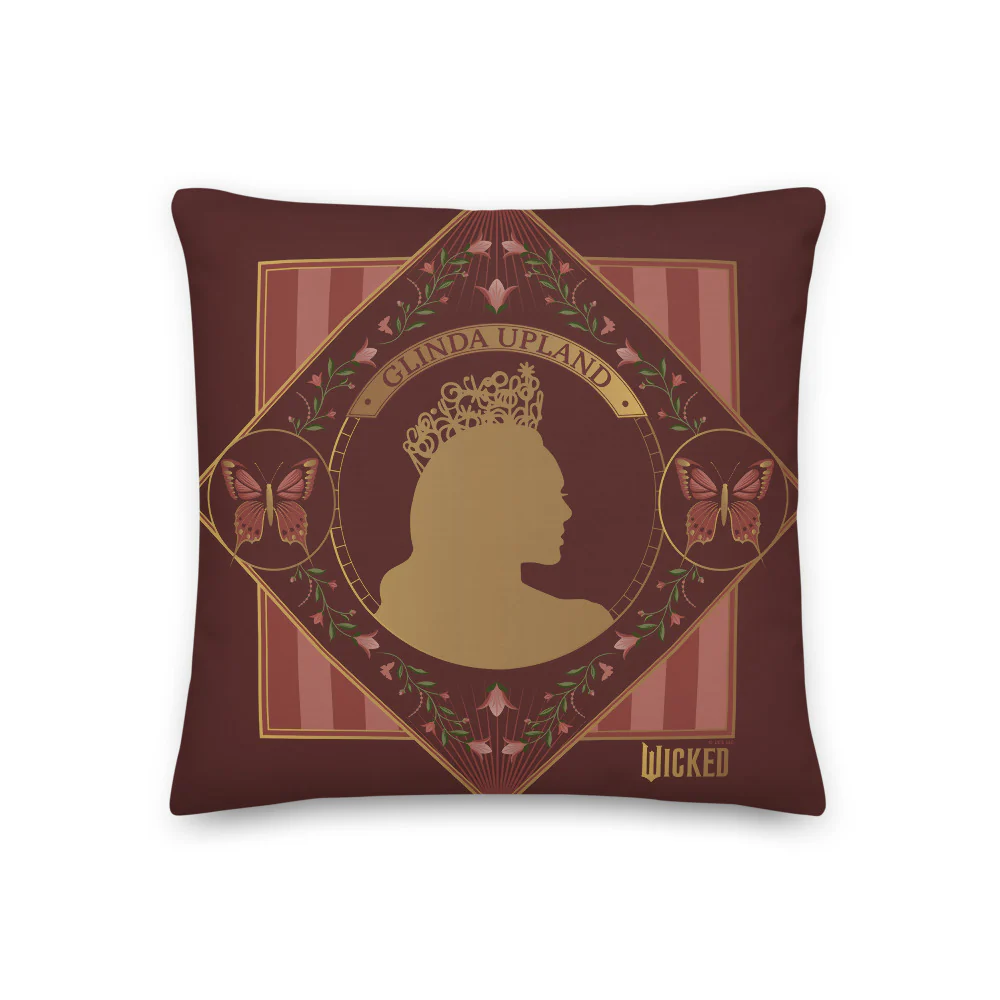 Wicked Enchanted Elements Elphaba & Glinda Throw Pillow