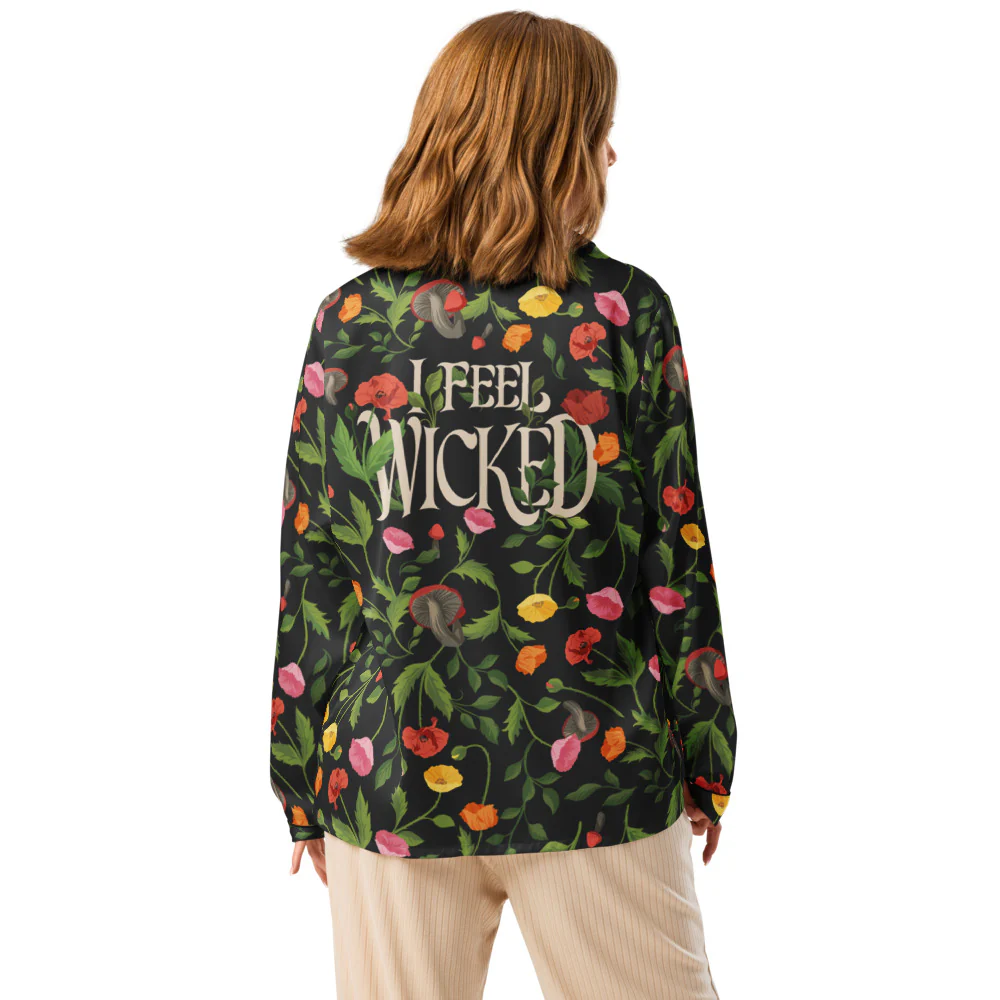 1129-wicked-for-good-women-s-pajama-top-elphaba-4.webp Wicked: For Good Women's Pajama Top - Elphaba