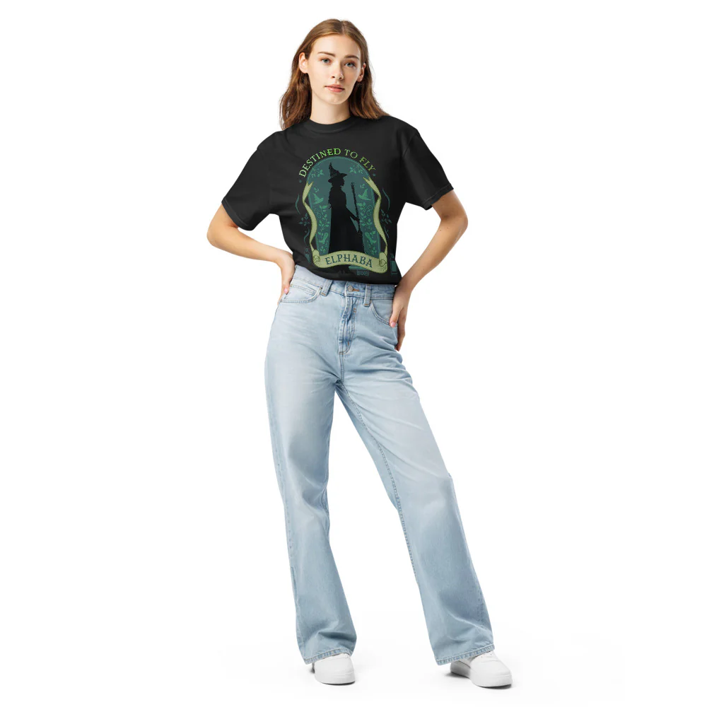 Wicked Enchanted Elements Destined To Fly Elphaba Comfort Colors T-Shirt
