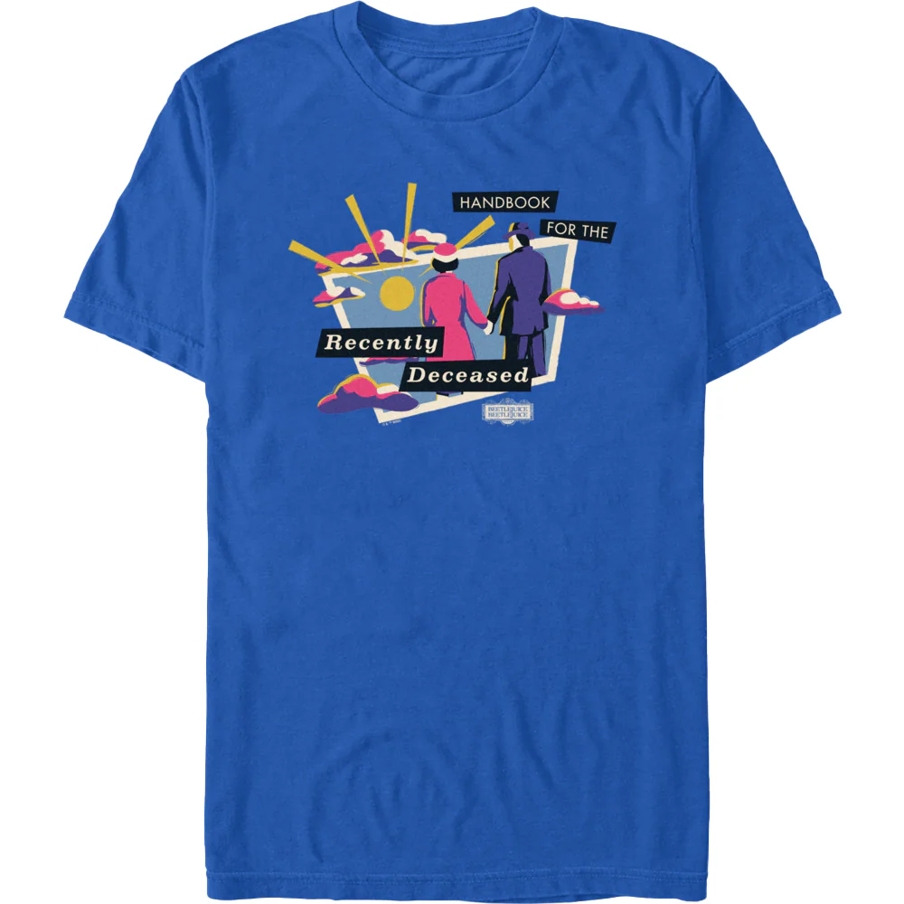 Beetlejuice Beetlejuice Handbook for the Recently Deceased T-Shirt