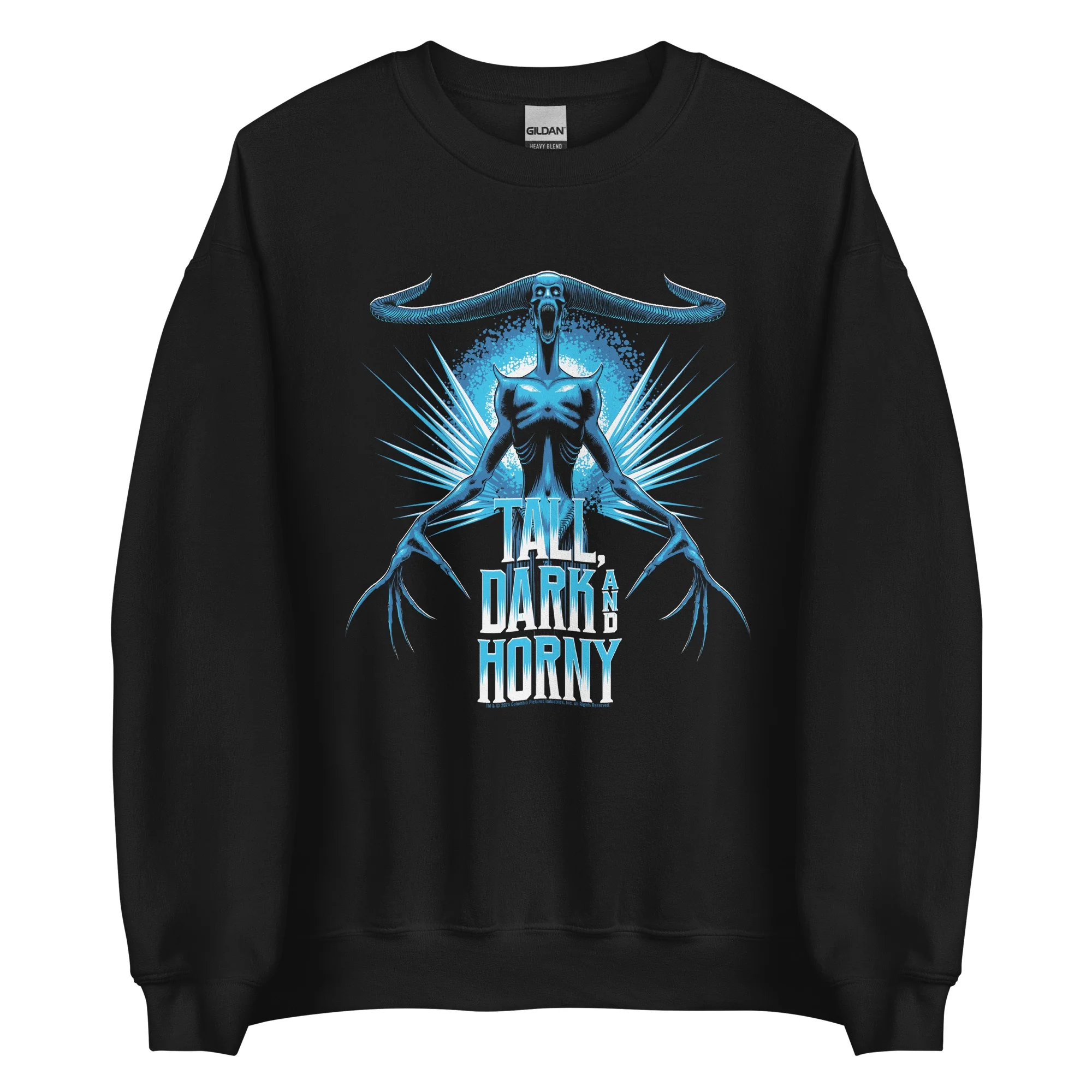 Ghostbusters Tall, Dark and Horny Unisex Crewneck