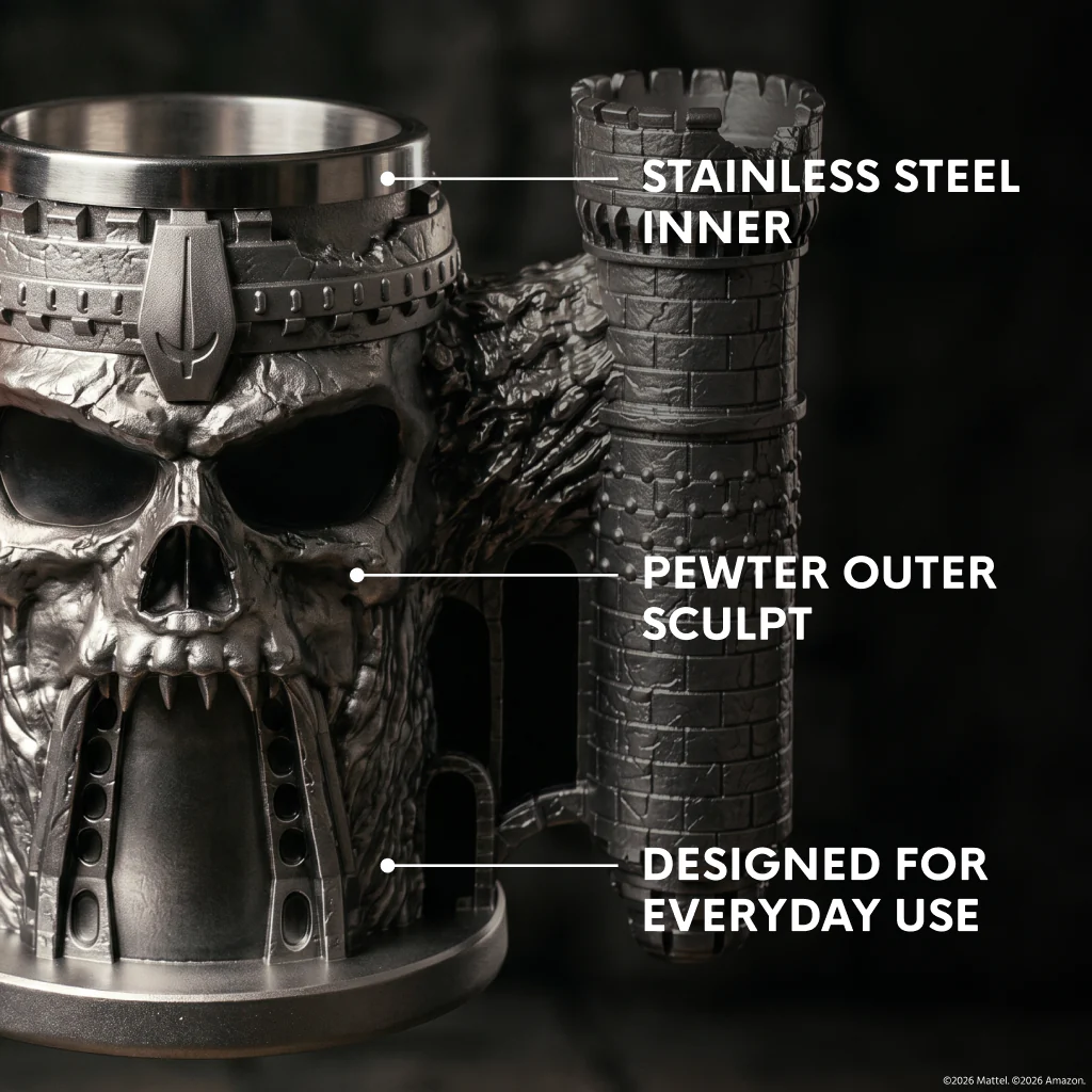 Masters of the Universe Castle Grayskull Tankard