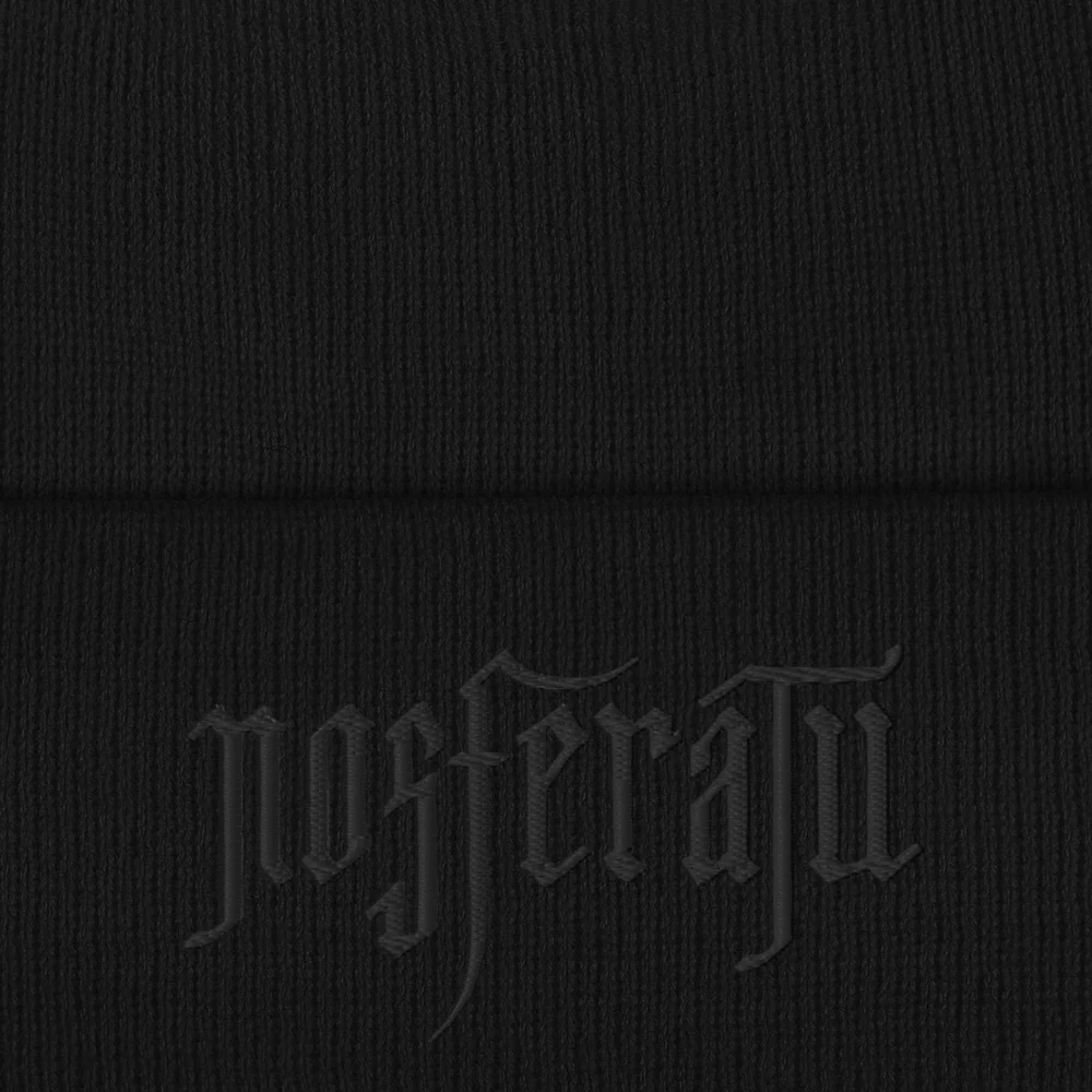Nosferatu Embroidered Beanie