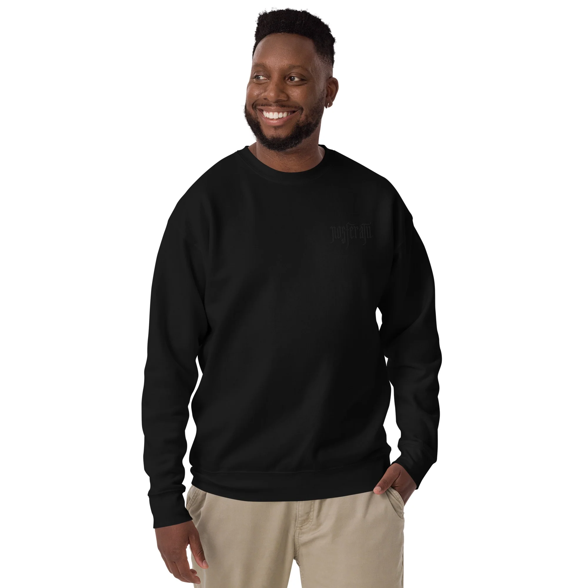 Nosferatu Embroidered Crewneck Sweatshirt