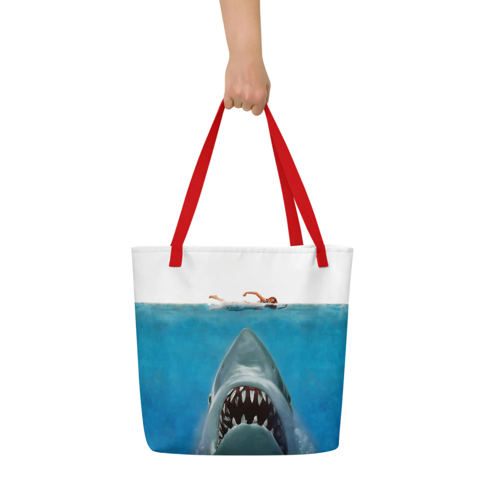 Jaws 50th Anniversary Beach Bag