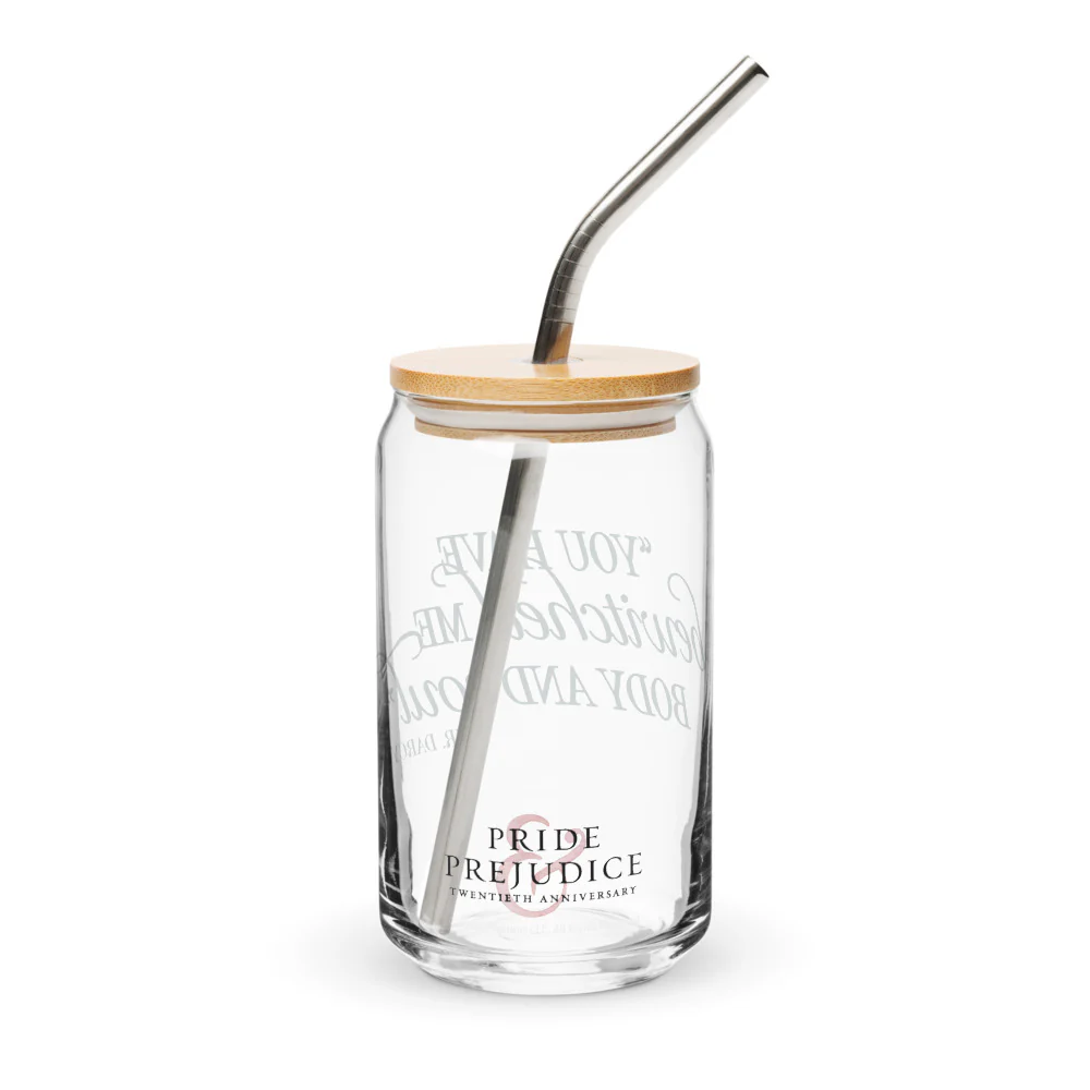 Pride & Prejudice You Have Bewitched Me Can Glass