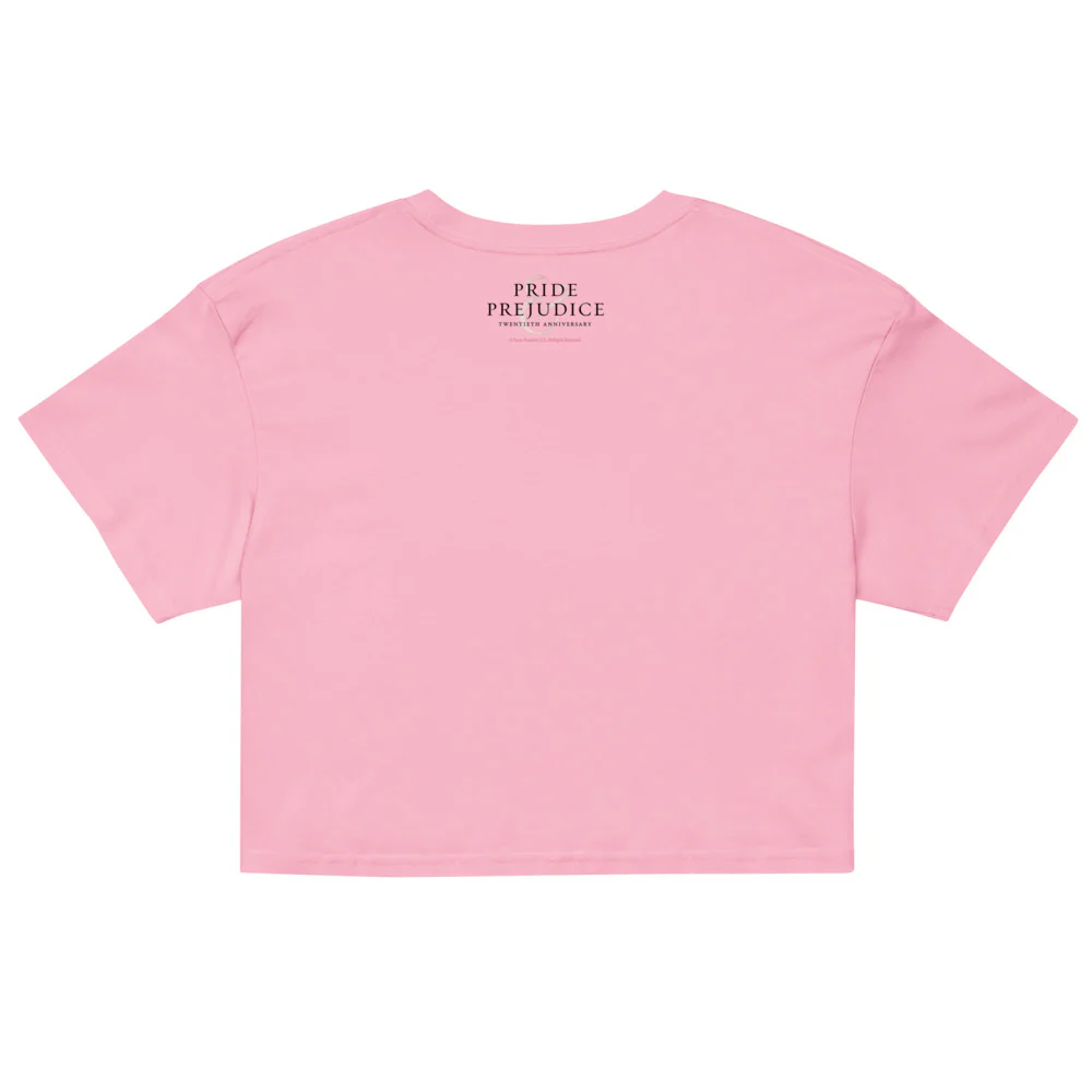 Pride & Prejudice 20th Anniversary No Money, No Prospects Women's Crop Top