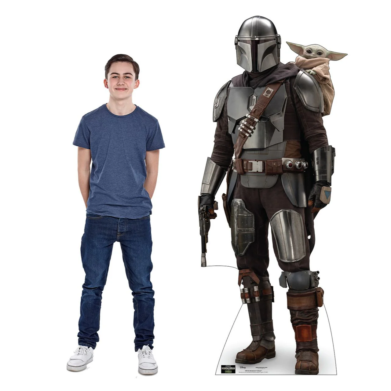 The Mandalorian & Grogu Standee