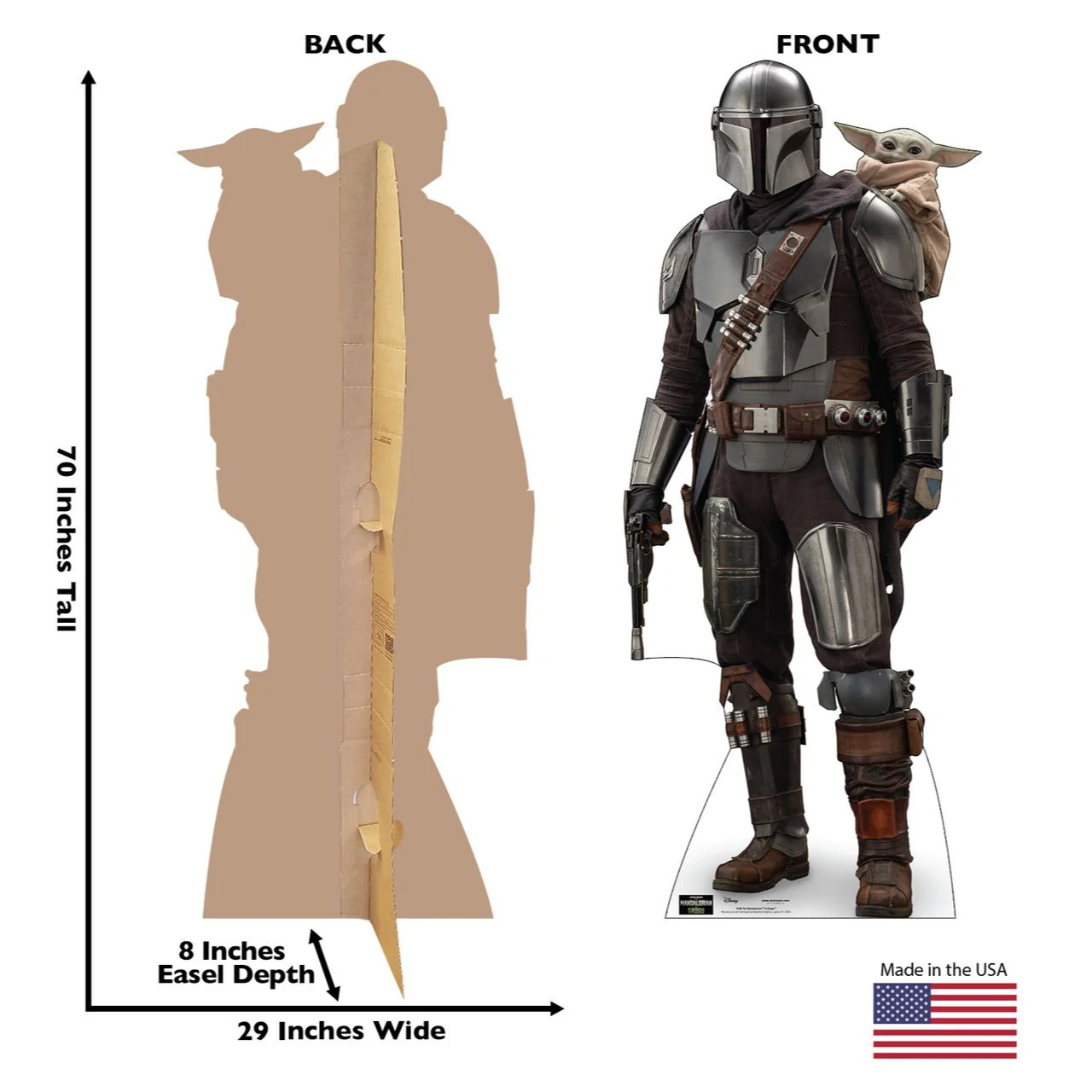 The Mandalorian & Grogu Standee