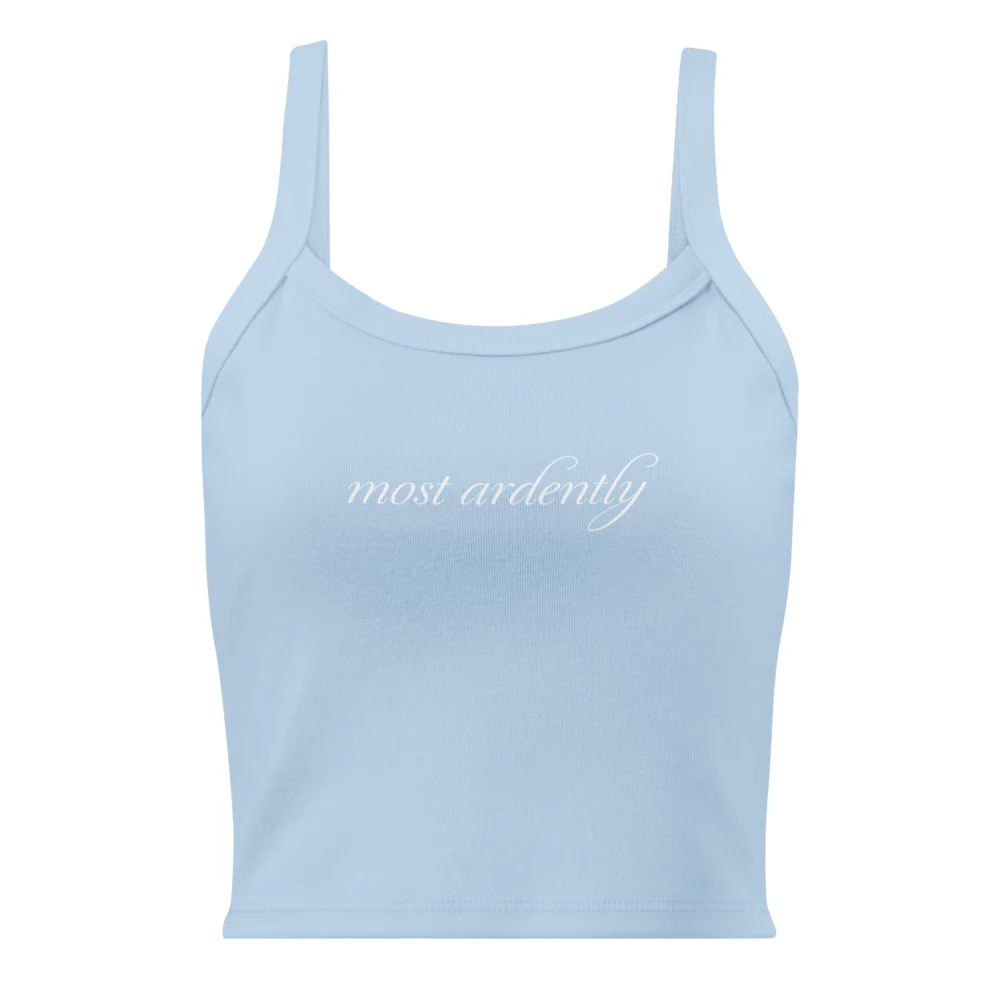 Pride & Prejudice Most Ardently Women's Tank Top