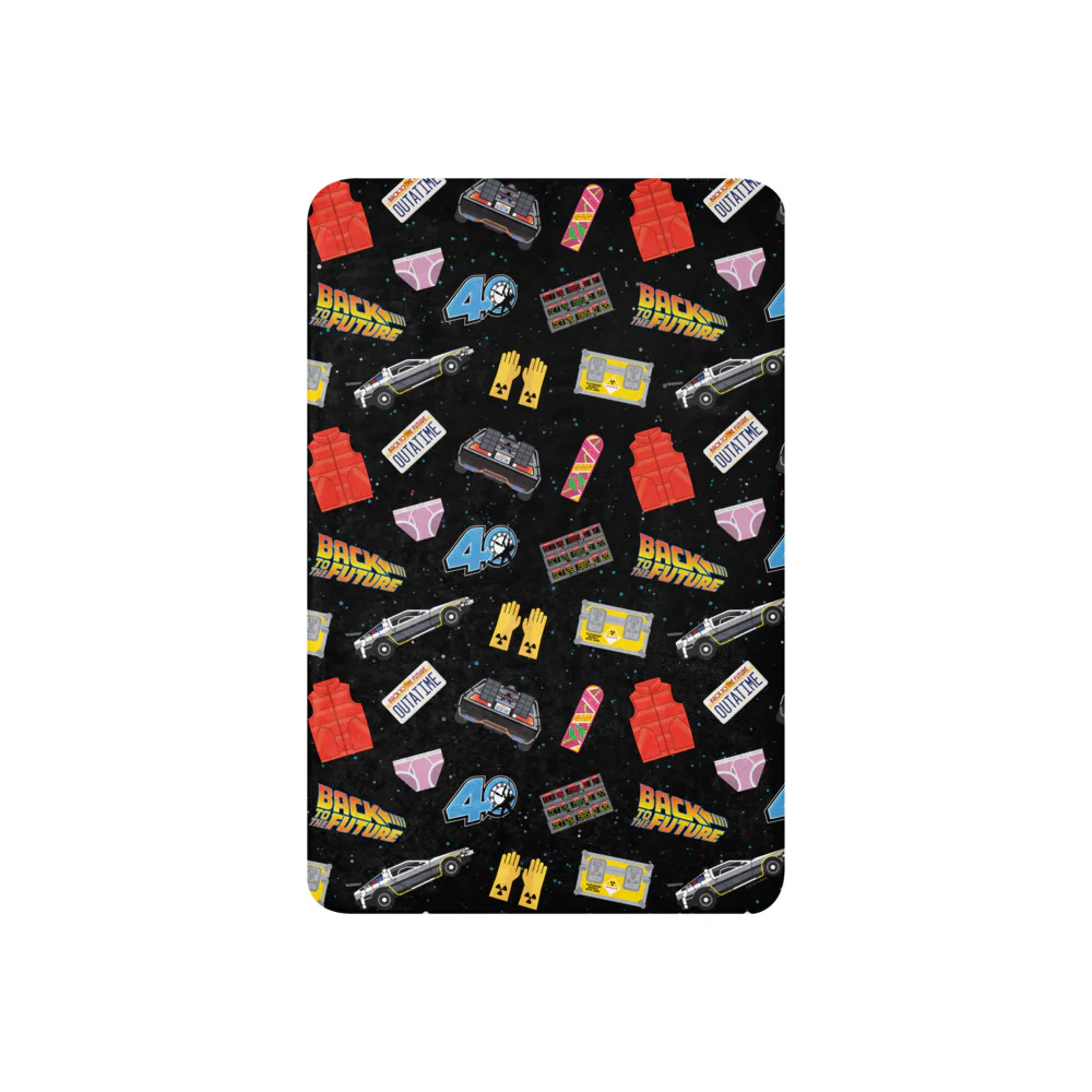Back to the Future Icons Sherpa Blanket
