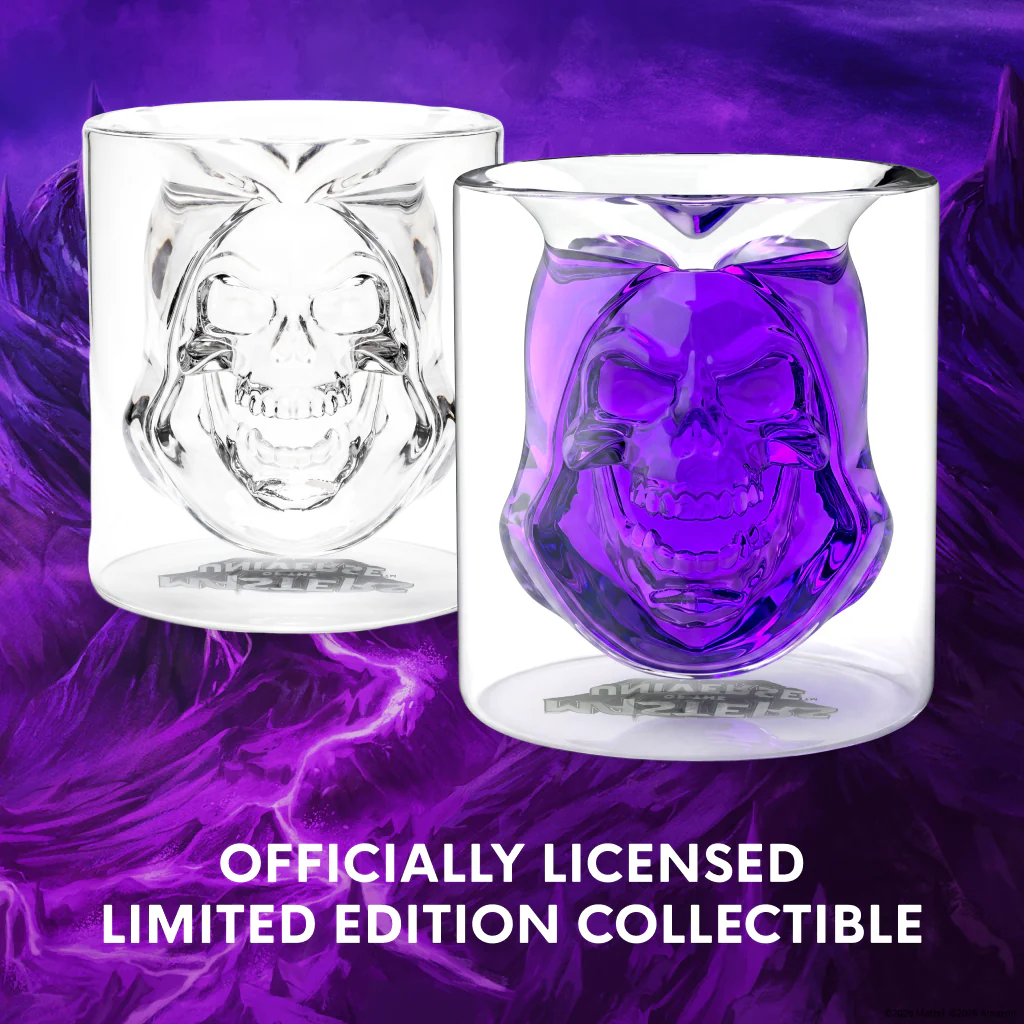Masters of the Universe 2026 Movie Skeletor Glasses - Set of 2