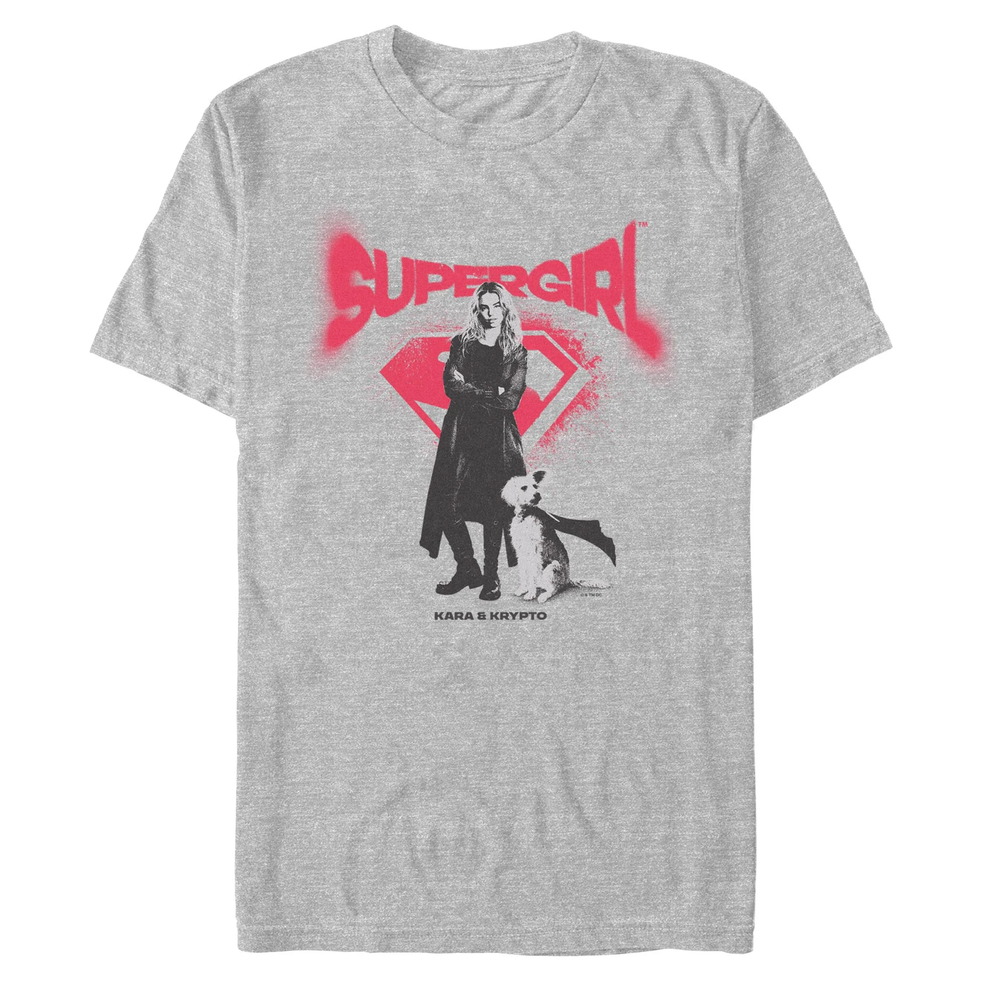 280-supergirl-kara-and-krypto-t-shirt-1.webp Supergirl Kara and Krypto T-Shirt