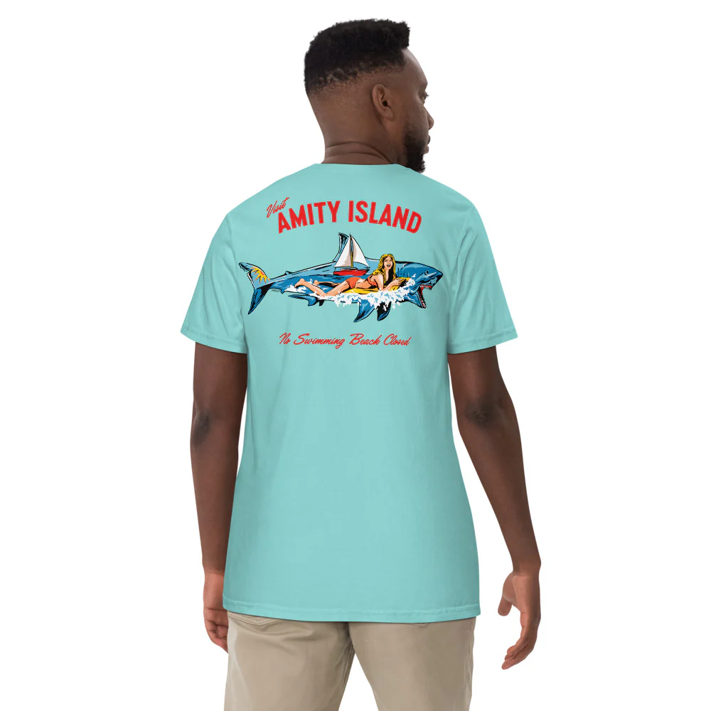 32-jaws-50th-anniversary-visit-amity-island-t-shirt-3.webp Jaws 50th Anniversary Visit Amity Island T-Shirt