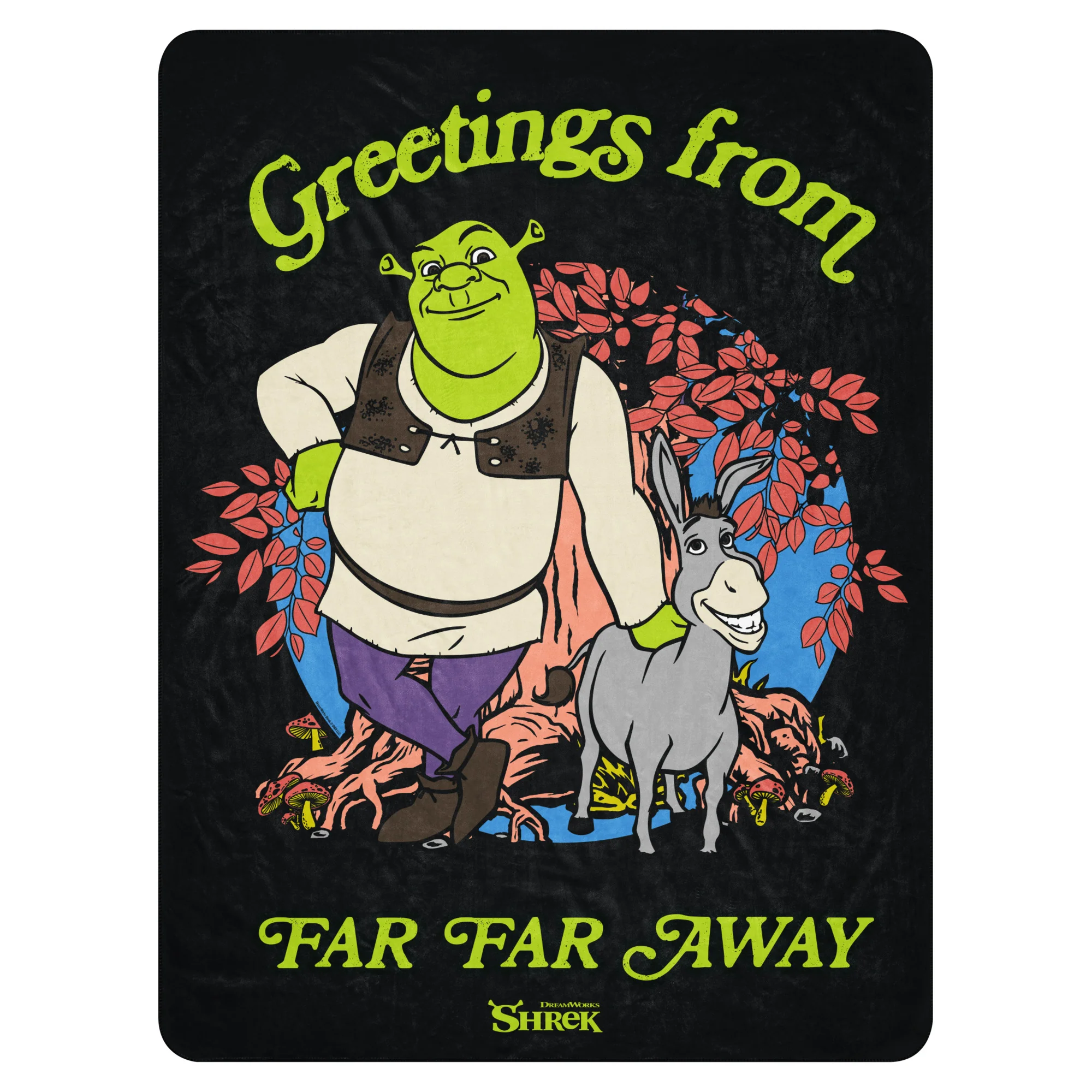 548-shrek-greetings-from-far-far-away-sherpa-blanket-1.webp Shrek Greetings From Far Far Away Sherpa Blanket