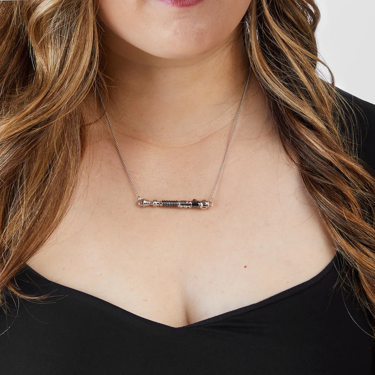 Star Wars x RockLove Duty and Resolve Lightsaber Workshop Necklace