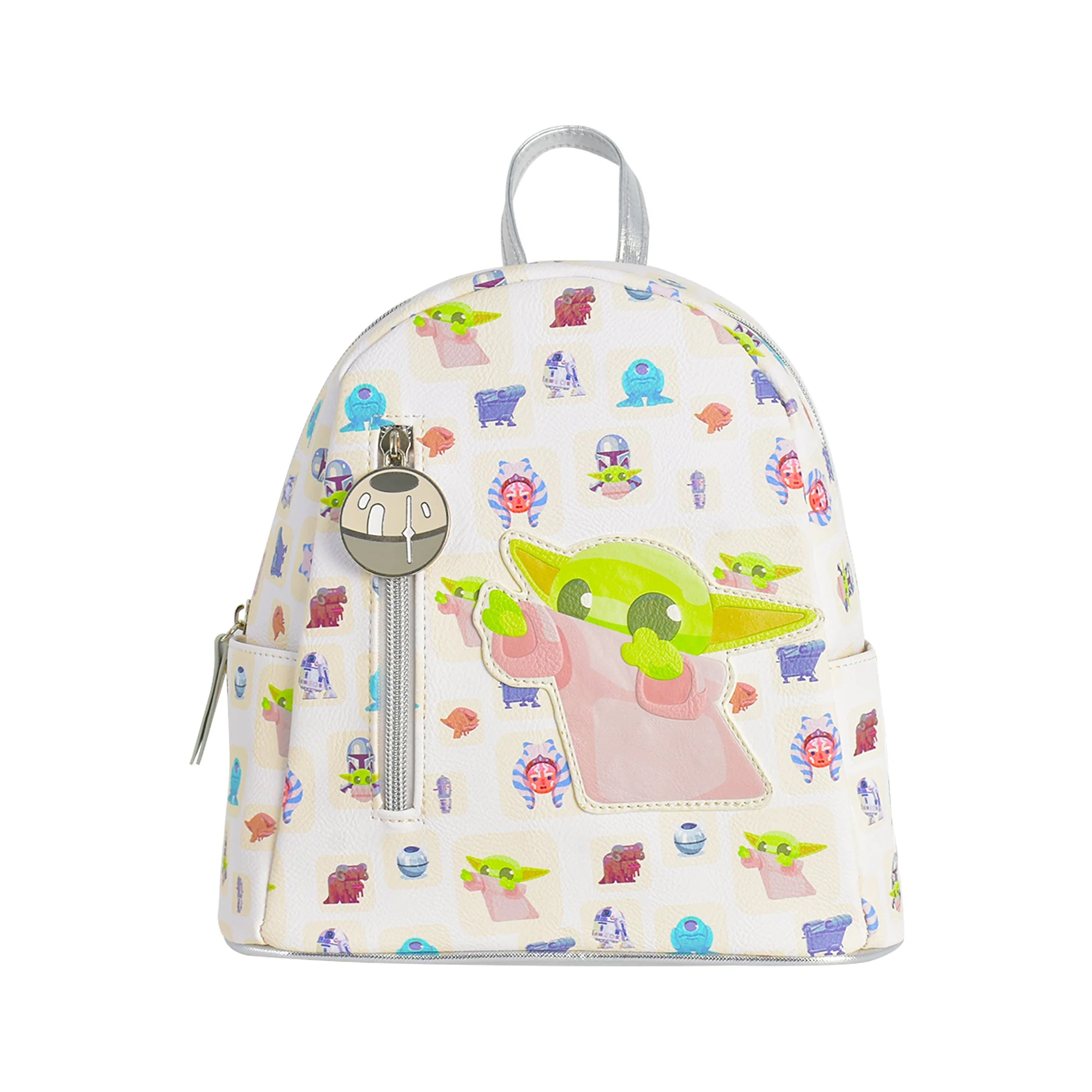 597-grogu-handle-ball-mini-backpack-white-1.webp Grogu Handle Ball Mini Backpack, White