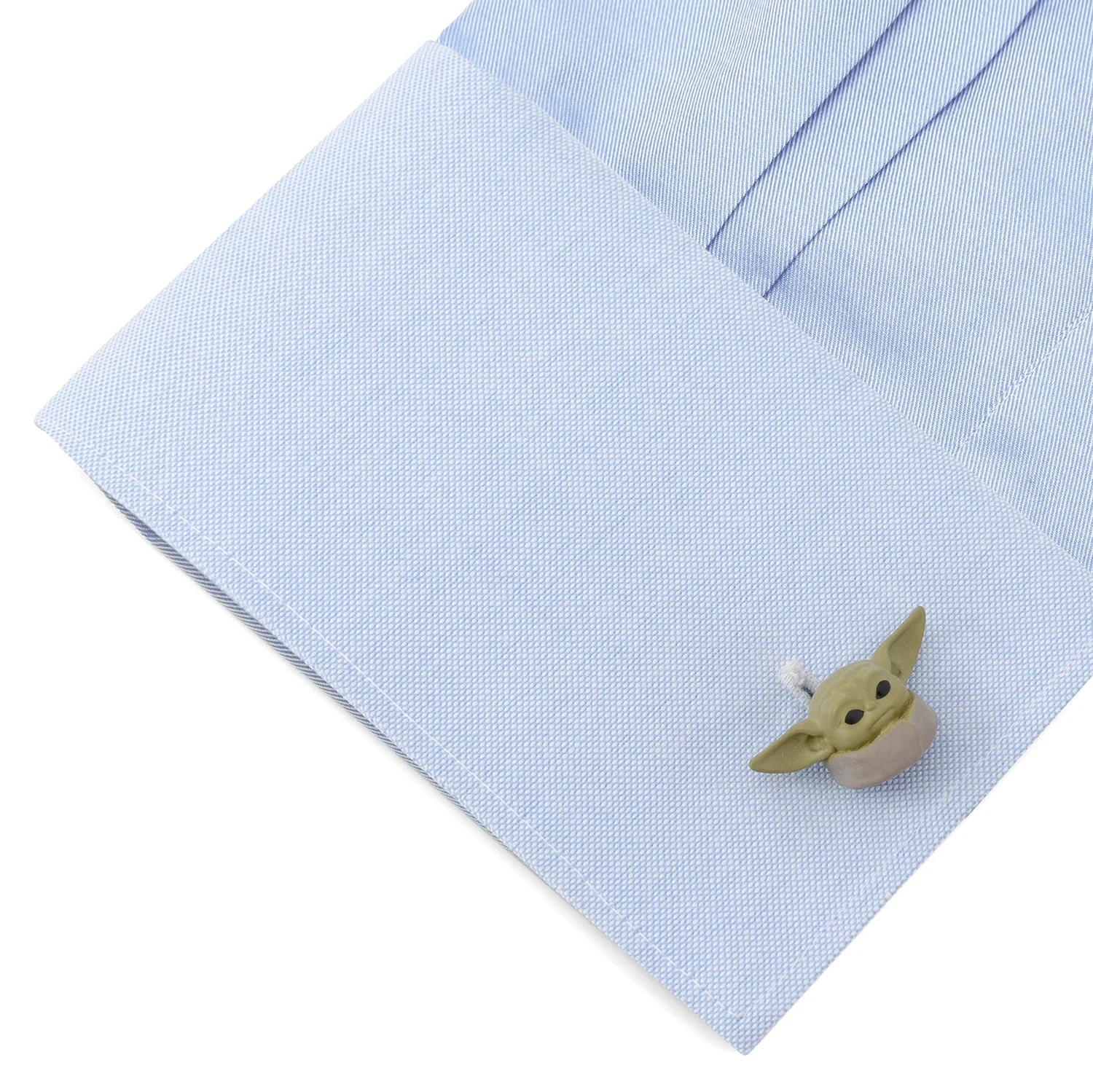 Official Star Wars The Mandalorian Grogu 3D Cufflinks