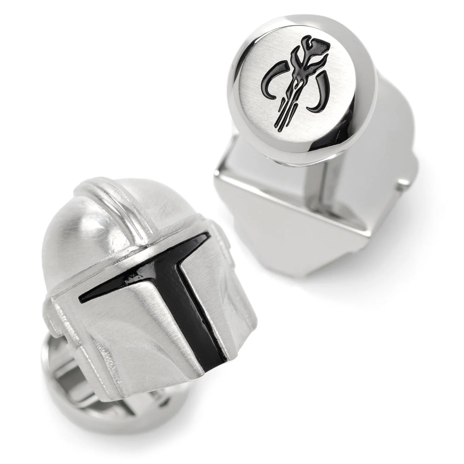 Star Wars The Mandalorian 3D Helmet Cufflinks