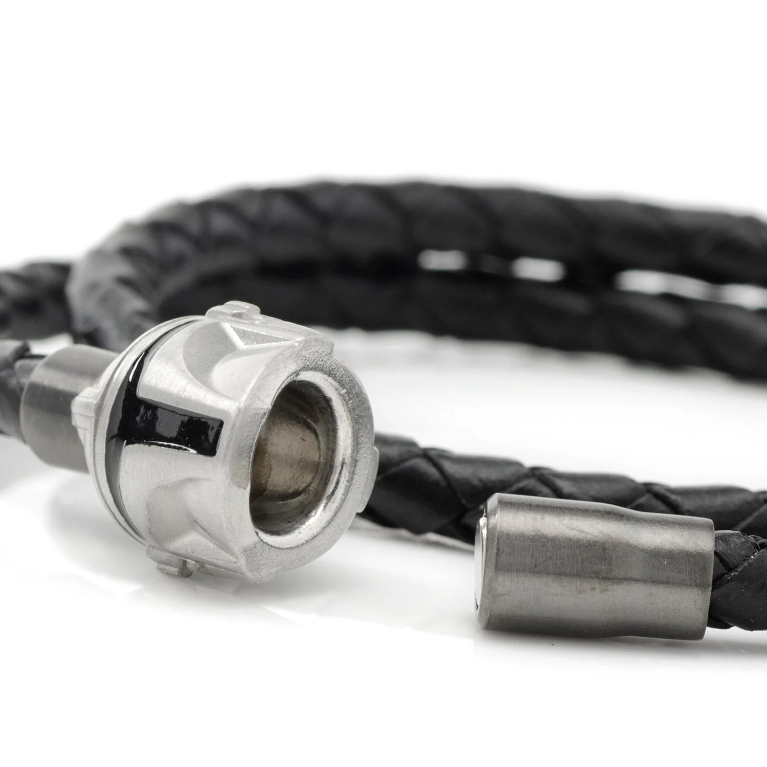 612-star-wars-the-mandalorian-double-wrap-bracelet-4.webp Star Wars The Mandalorian Double Wrap Bracelet