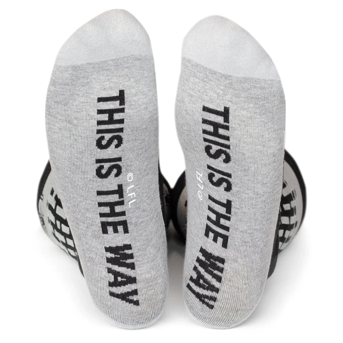 Star Wars Mandalorian "This Is The Way" Dress Socks and Lapel Pin Gift Set