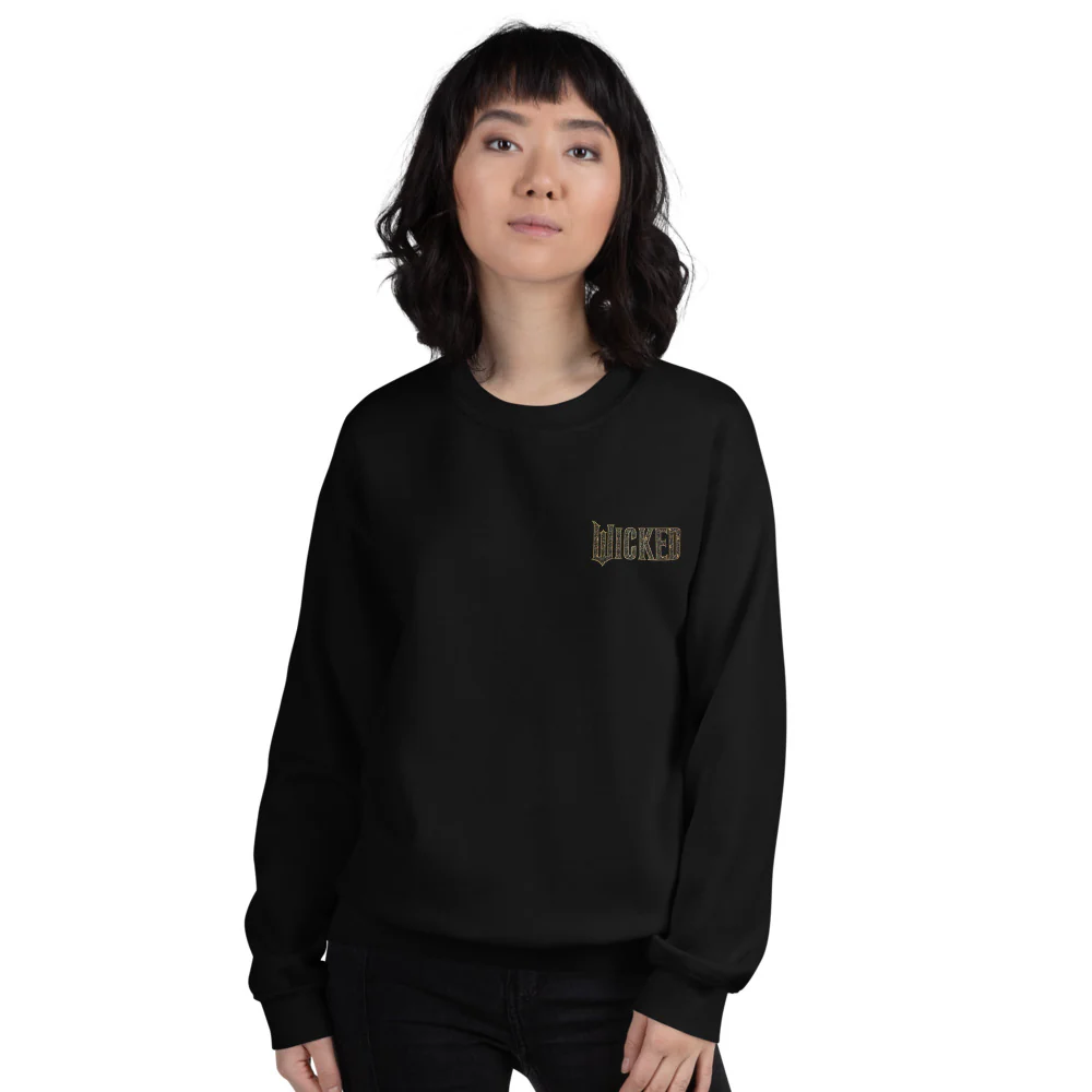 Wicked Enchanted Elements Elphaba Thropp Fleece Crewneck Sweatshirt