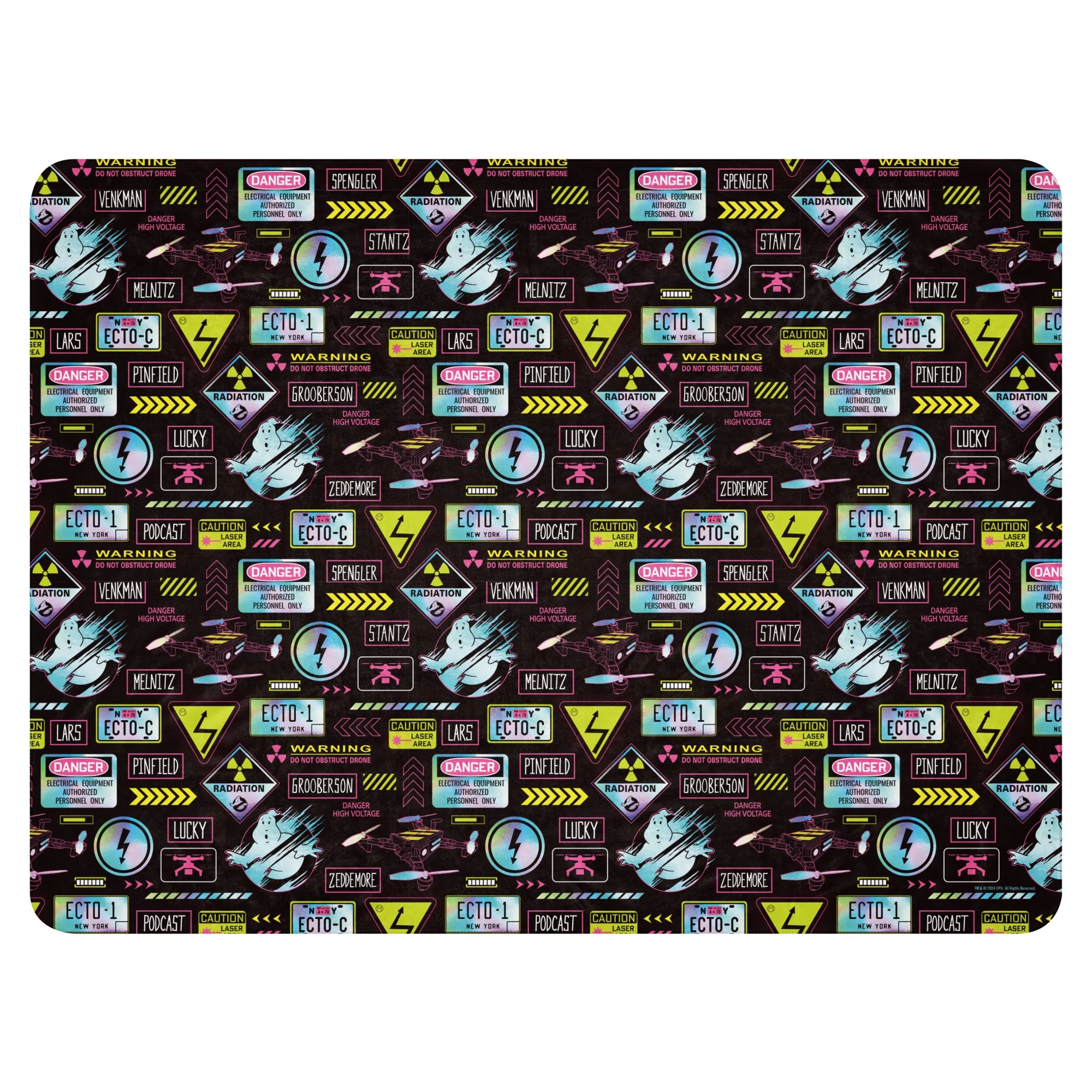 Ghostbusters: Frozen Empire Gadgets Sherpa Blanket