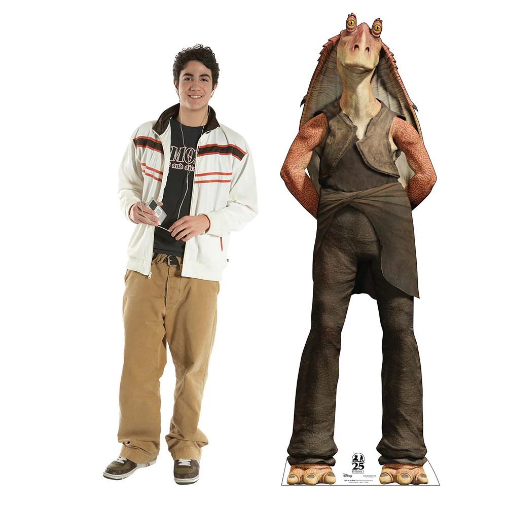 787-star-wars-25th-anniversary-the-phantom-menace-jar-jar-binkstm-standee-2.webp Star Wars 25th Anniversary The Phantom Menace Jar Jar Binks™ Standee
