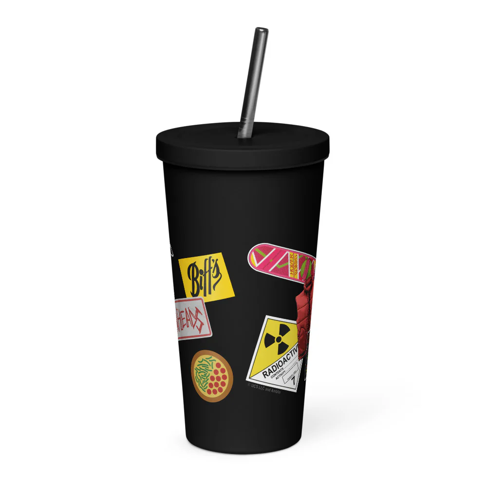 Back to the Future 40th Anniversary Stainless Steel Tumbler
