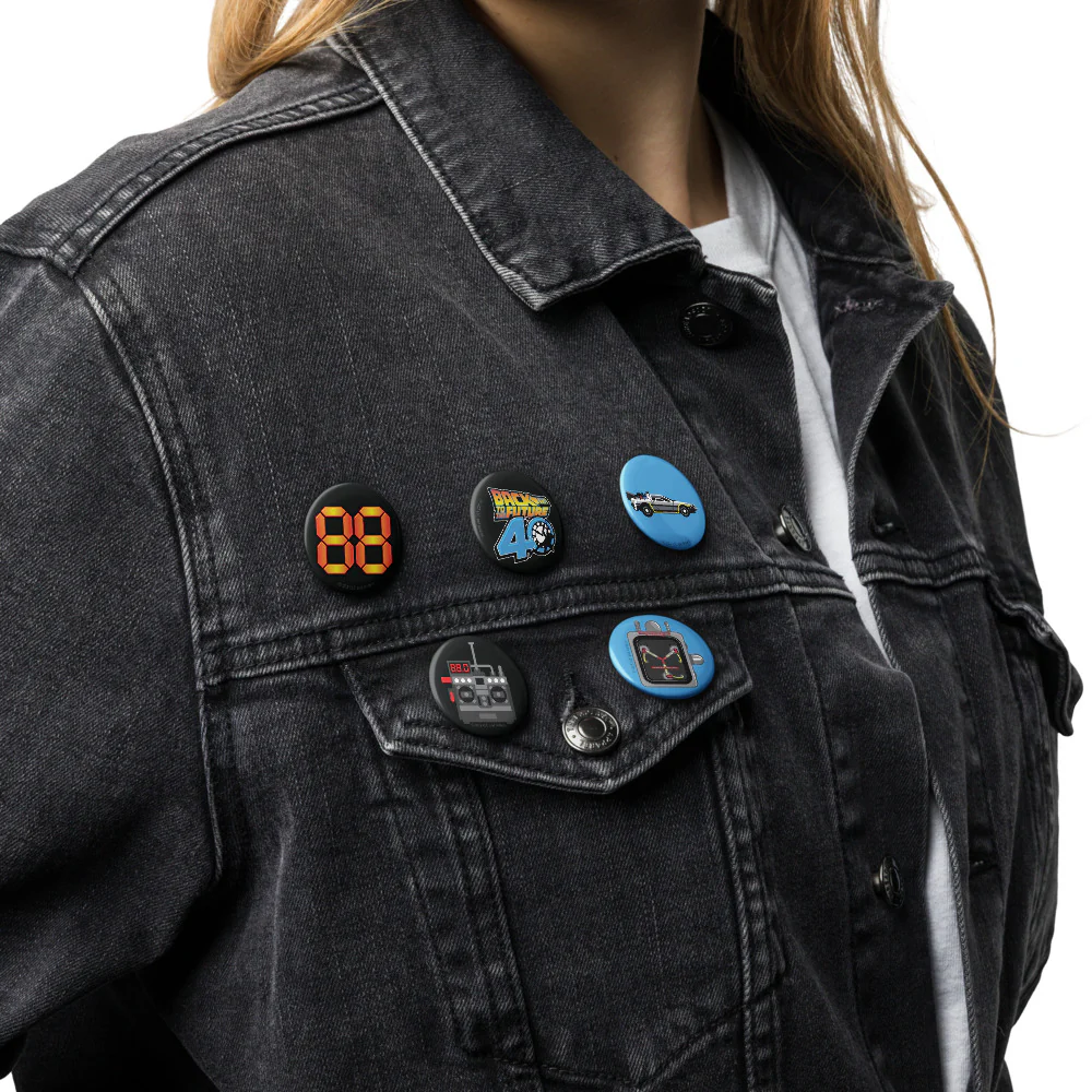 Back to the Future Icons Pin Set