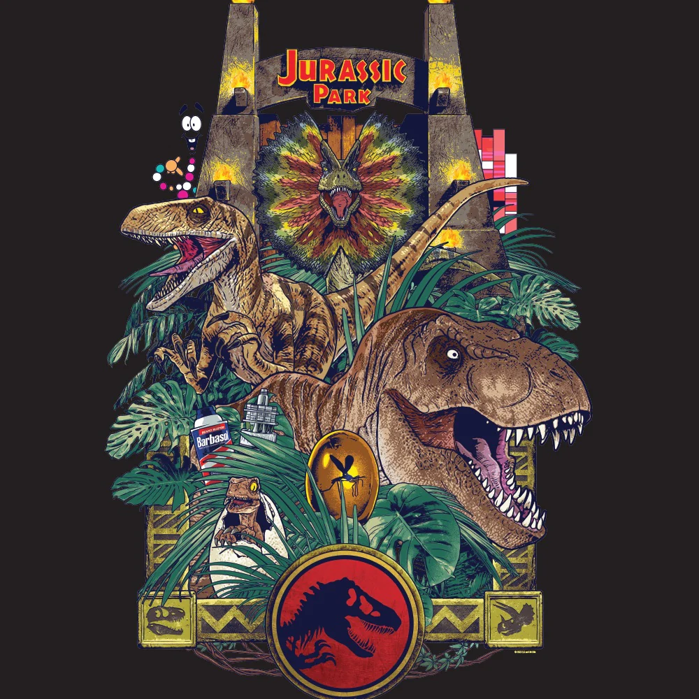 876-jurassic-park-sherpa-blanket-2.webp Jurassic Park Sherpa Blanket