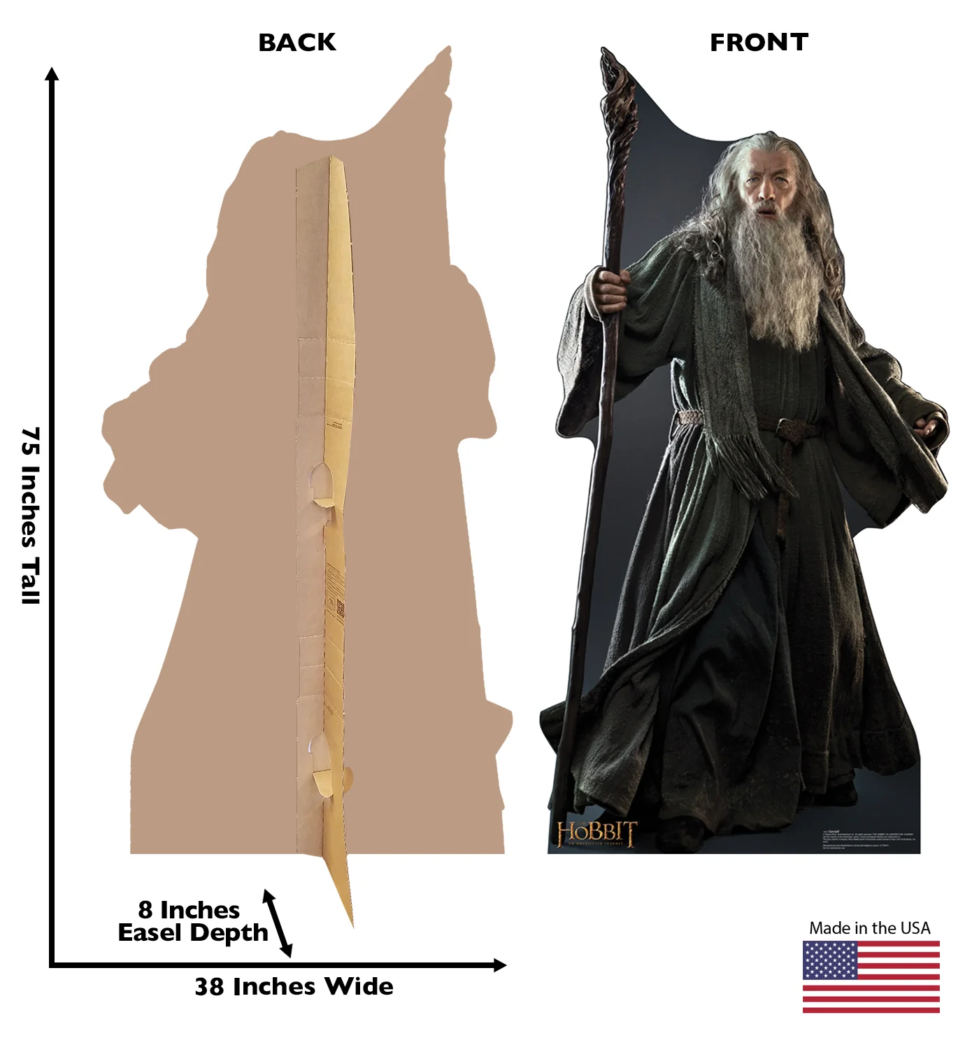 The Lord of the Rings Gandalf Cardboard Cutout Standee
