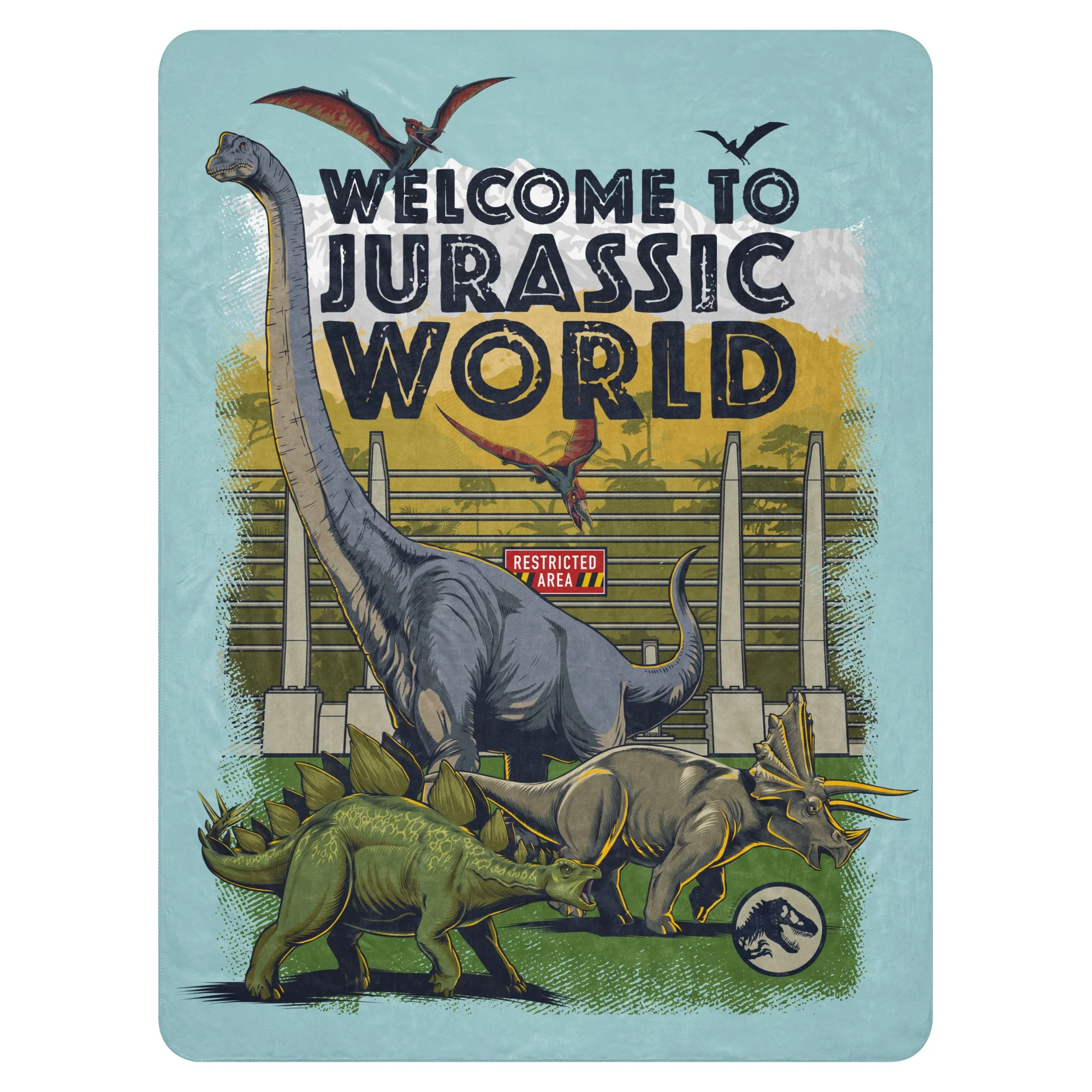 889-jurassic-world-welcome-to-jurassic-world-sherpa-blanket-2.webp Jurassic World Welcome to Jurassic World Sherpa Blanket