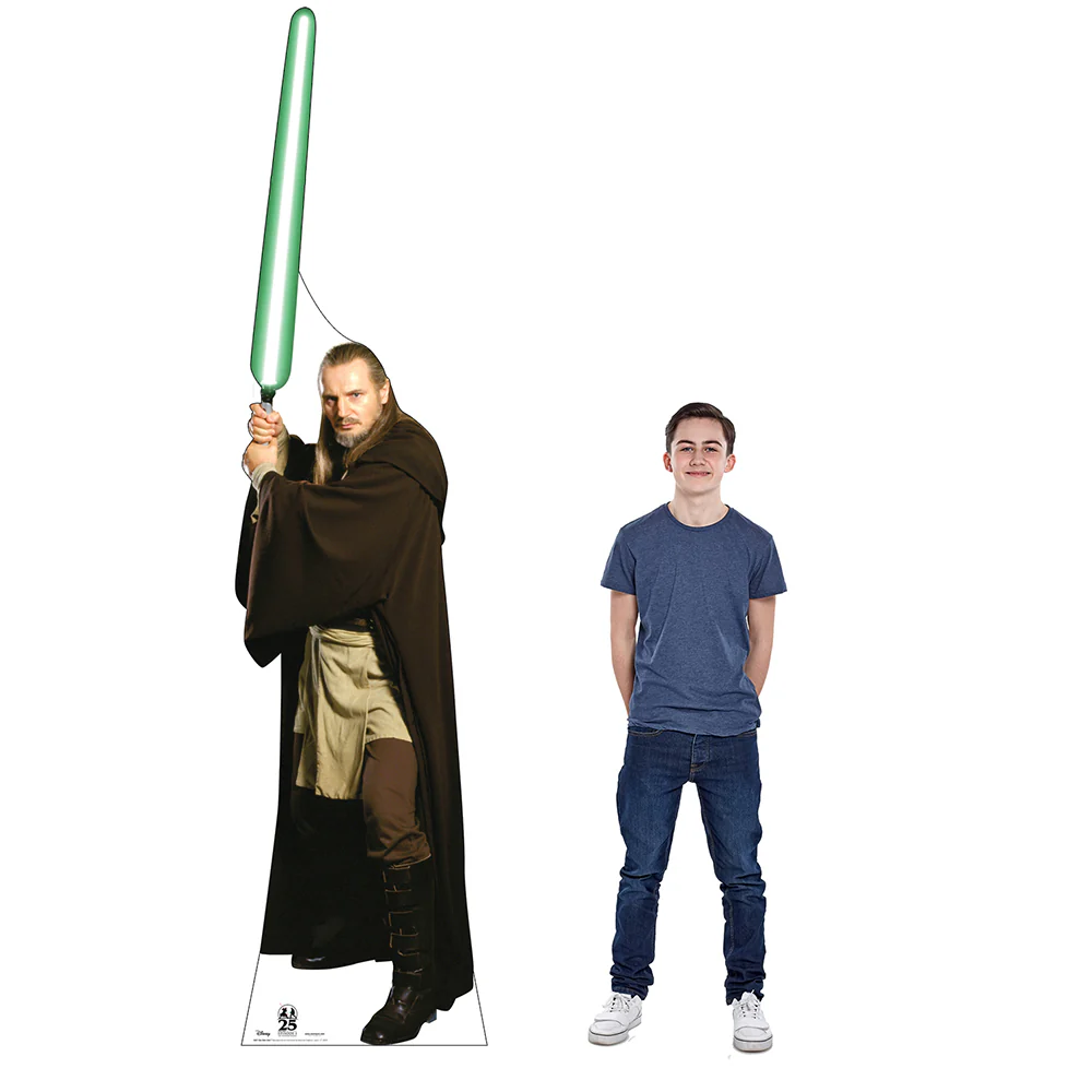 925-star-wars-25th-anniversary-the-phantom-menace-qui-gon-jinntm-standee-2.webp Star Wars 25th Anniversary The Phantom Menace Qui-Gon Jinn™ Standee