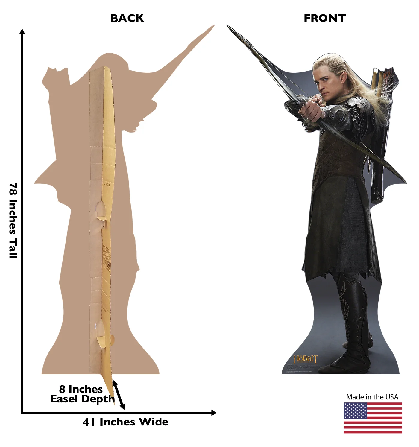 928-the-lord-of-the-rings-legolas-cardboard-cutout-standee-3.webp The Lord of the Rings Legolas Cardboard Cutout Standee