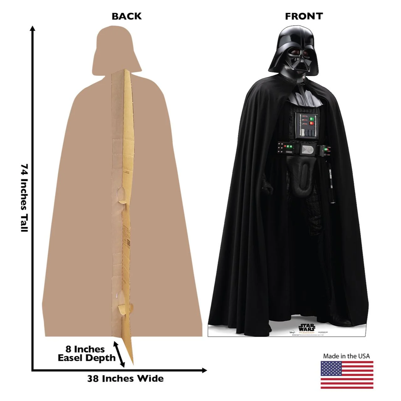 930-star-wars-darth-vader-cardboard-cutout-standee-2.webp Star Wars: Darth Vader Cardboard Cutout Standee