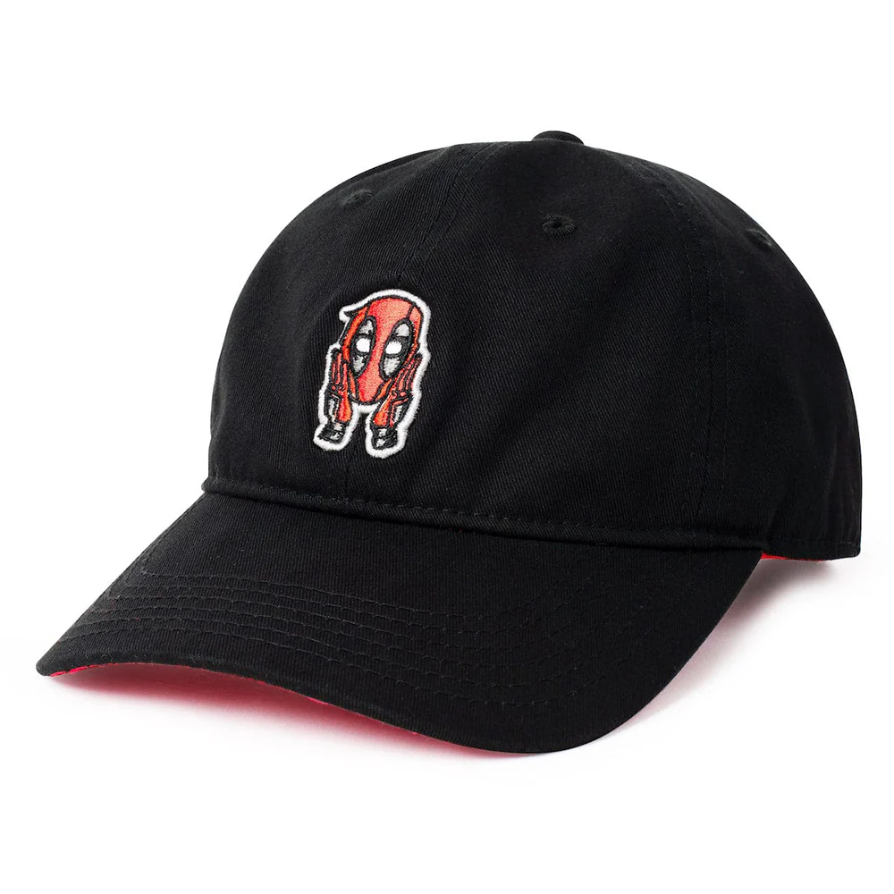 978-deadpool-wolverine-deadpool-oh-canada-dad-hat-1.webp Deadpool & Wolverine: Deadpool "OH, CANADA!" Dad Hat