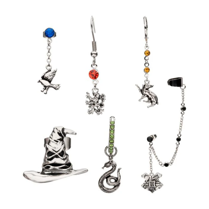 980-harry-potter-mismatch-earring-set-1.webp Harry Potter Mismatch Earring Set